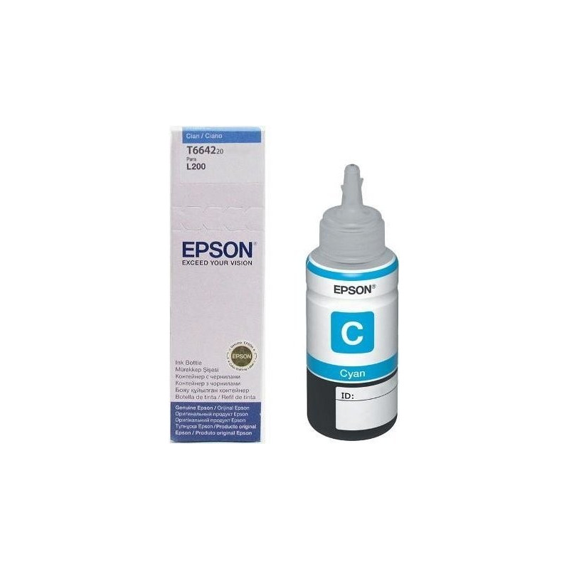 Encre EPSON en bouteille Cyan 70ml pour ITS (C13T66424A) 