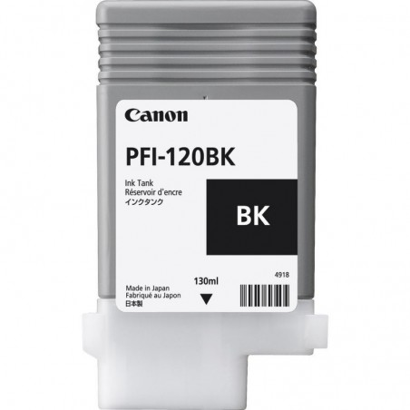  Cartouche d'encre Canon PFI-120 Noir (2885C001AA) 