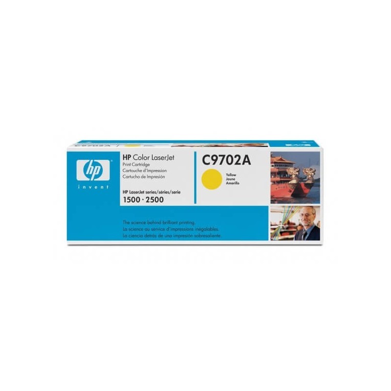  Toner Jaune HP Color LaserJet (Réf : C9702A ) 