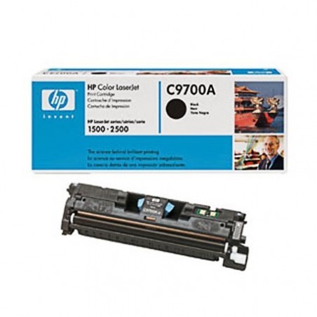  Toner Noir HP Color LaserJet (Réf : C9700A ) 