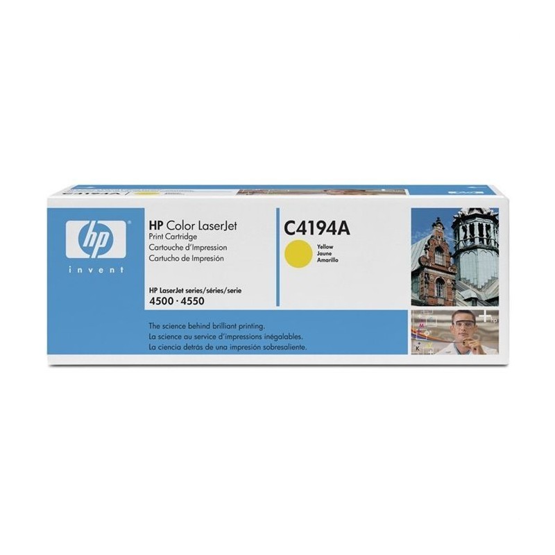  Toner Jaune HP Color LaserJet (Réf : C4194A) 