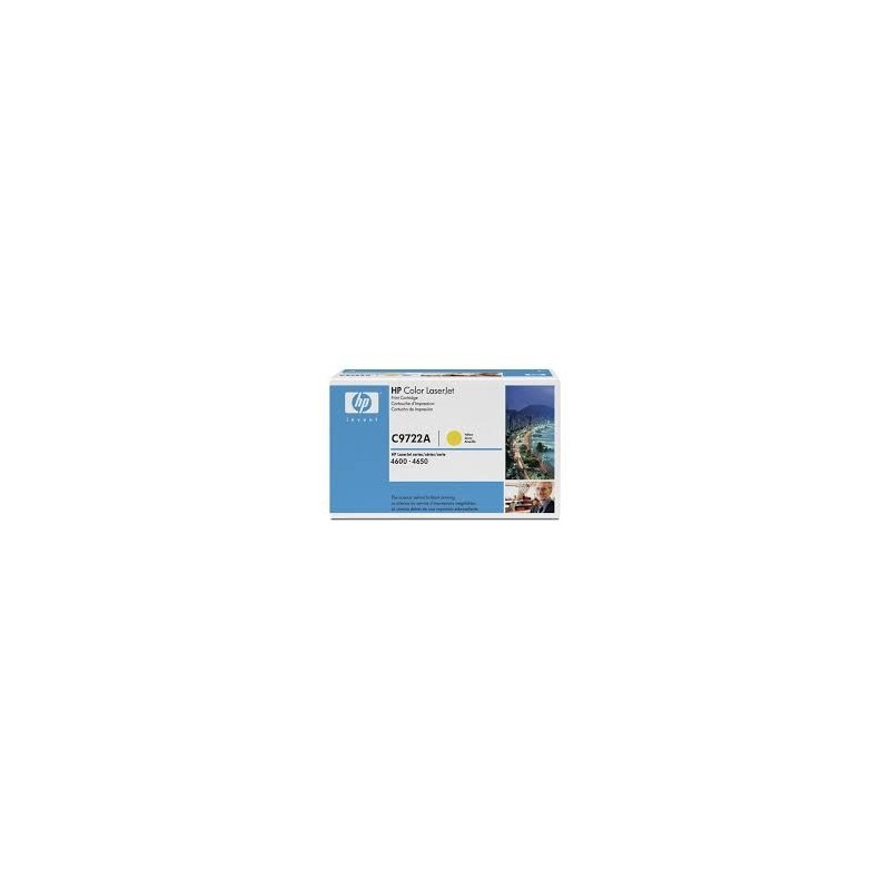  Toner Jaune HP Color LaserJet (Réf : C9722A ) 