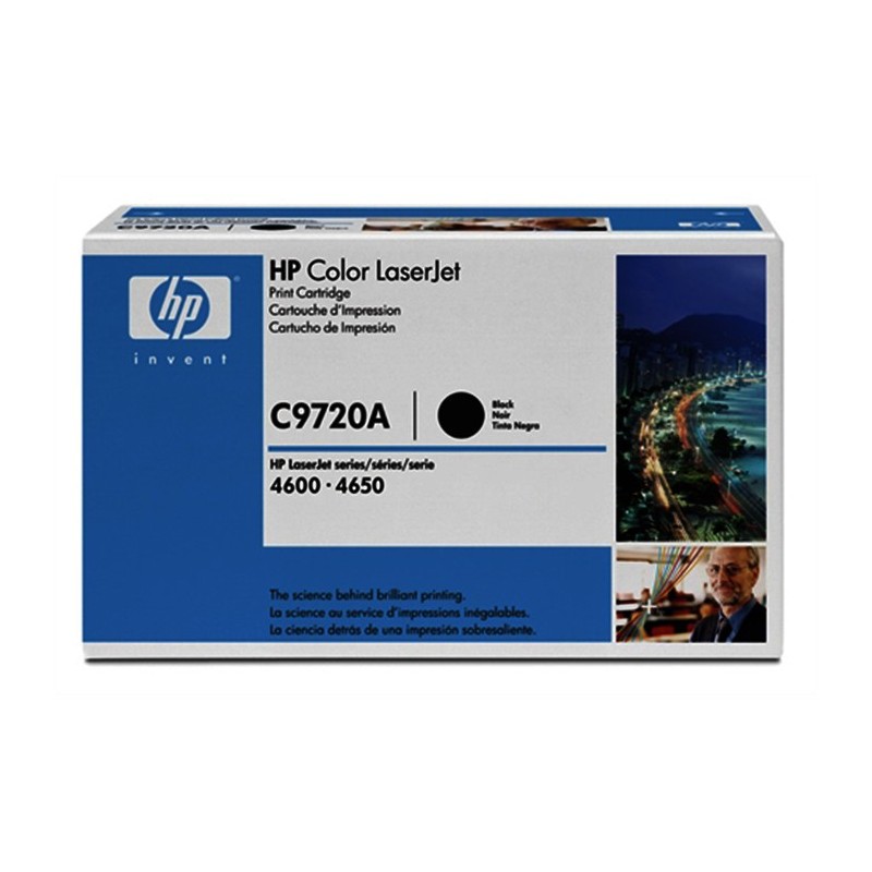  Toner Noir HP Color LaserJet (Réf : C9720A) 
