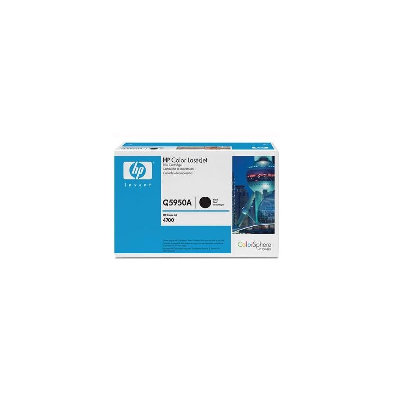  Toner Noir HP Color LaserJet (Réf : Q5950A) 
