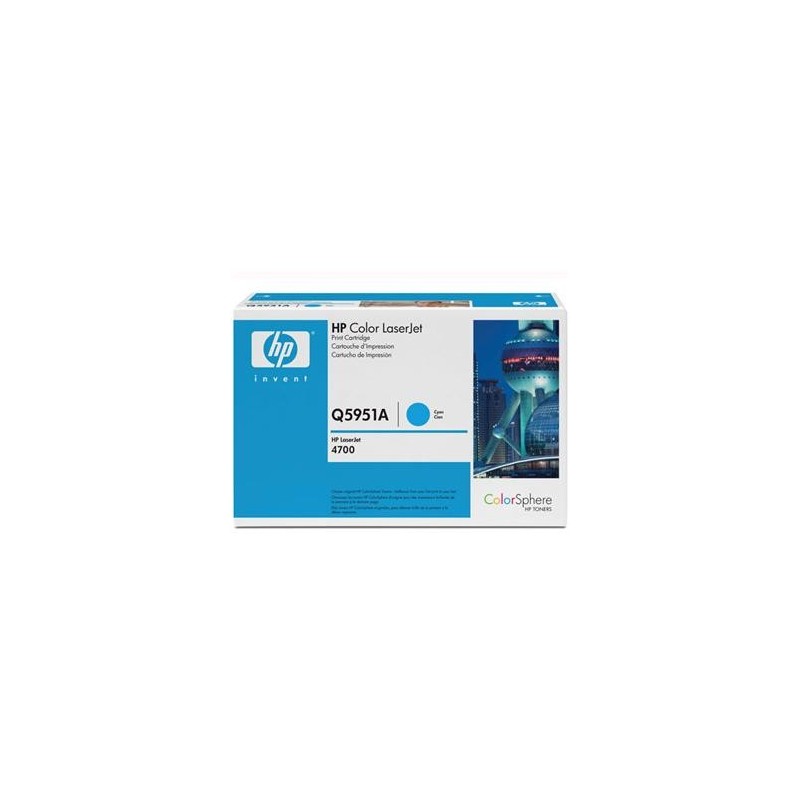  Toner Cyan HP Color LaserJet (Réf : Q5951A) 