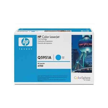  Toner Cyan HP Color LaserJet (Réf : Q5951A) 