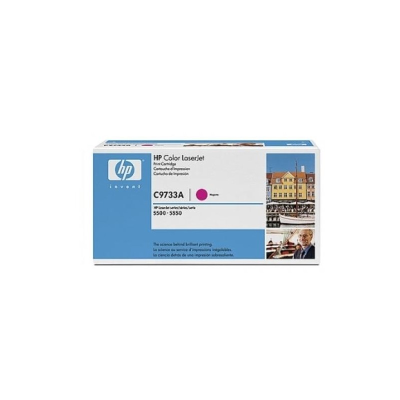  Toner Magenta pour HP Color LaserJet (Réf : C9733A) 