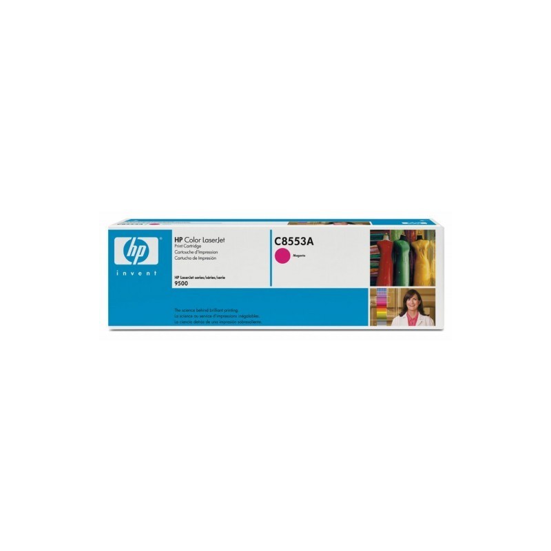  Toner Magenta pour HP Color LaserJet (Réf : C8553A ) 