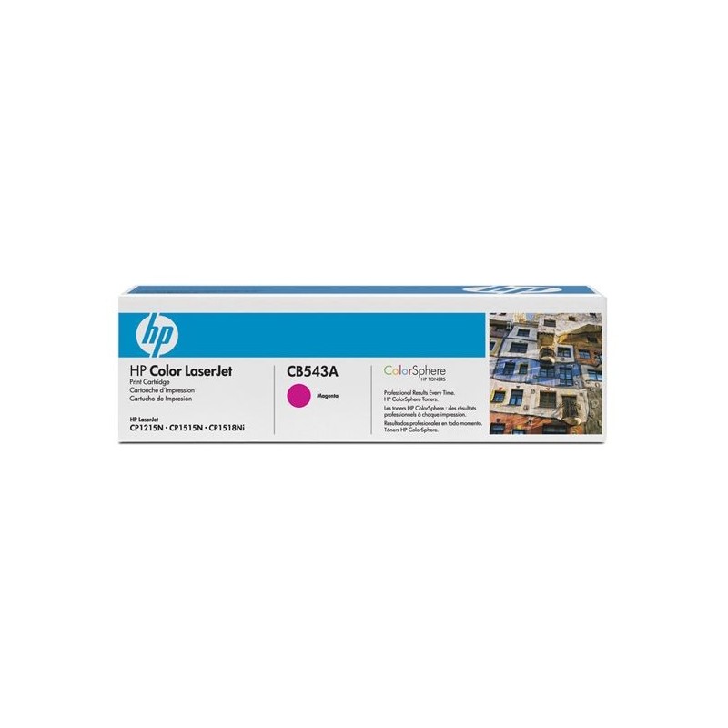  Toner Magenta HP Color LaserJet (Réf : CB543A ) 