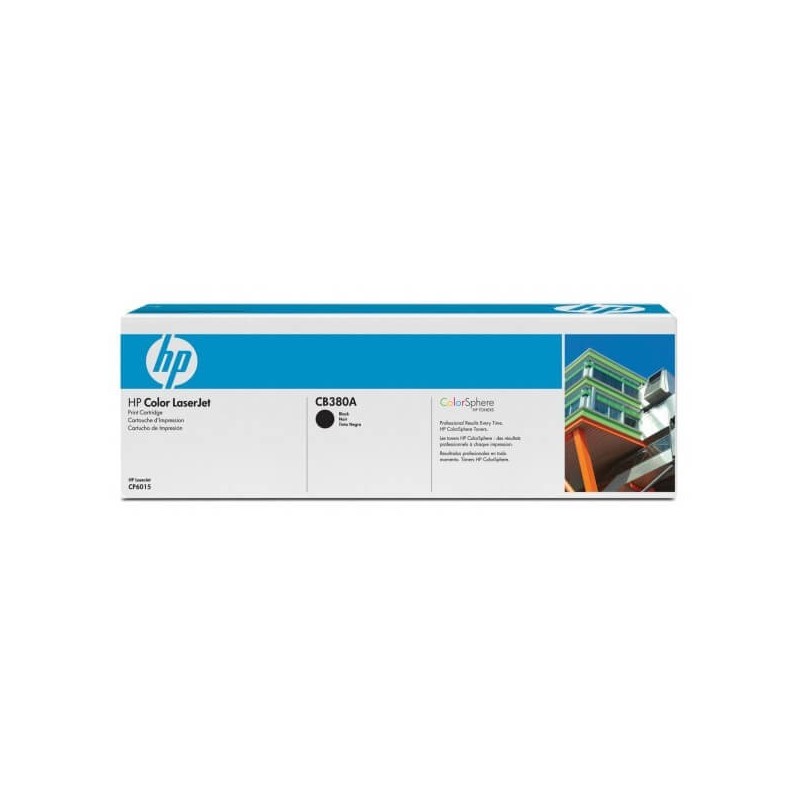  Toner Noir HP Color LaserJet (Réf : CB380A ) 