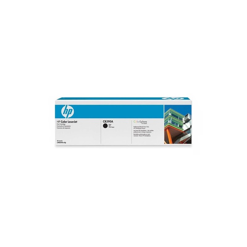  Toner Noire pour imprimante Color LaserJet CB390A 