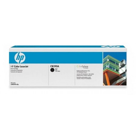  Toner Noire pour imprimante Color LaserJet CB390A 