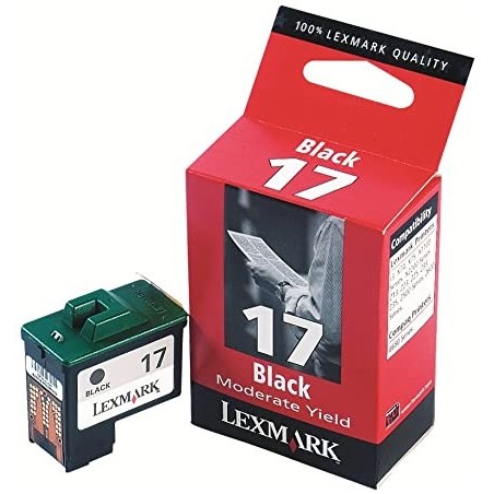  Cartouche d'encre Lexmark n°17 noir 
