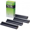  Lot de 4 Recharges Brother PC74RF Noir 