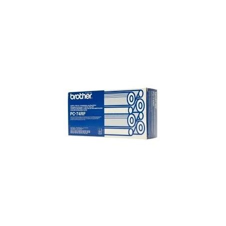  Pack de 4 recharges film pour Fax Brother PC74 