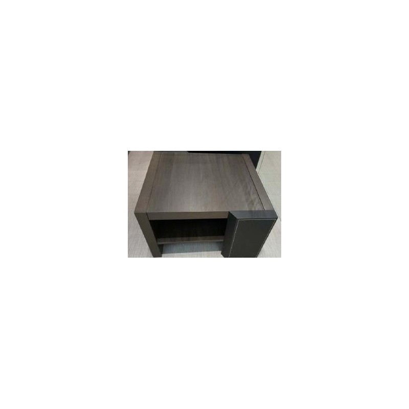 Table basse MATRIX 60 x 60 cm african wallnut