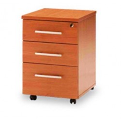 Pack Bureau Manager en bois avec caisson et Fauteuil président
