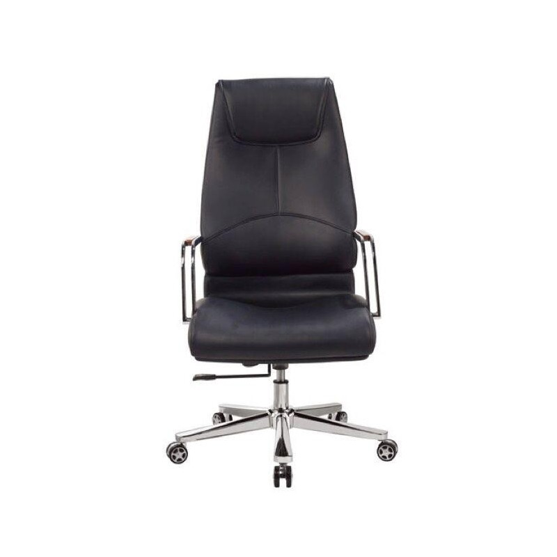 Fauteuil Président ELEGANCE en Cuir synthetique Noir