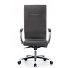 Fauteuil Président TROY en Cuir Synthetique Noir