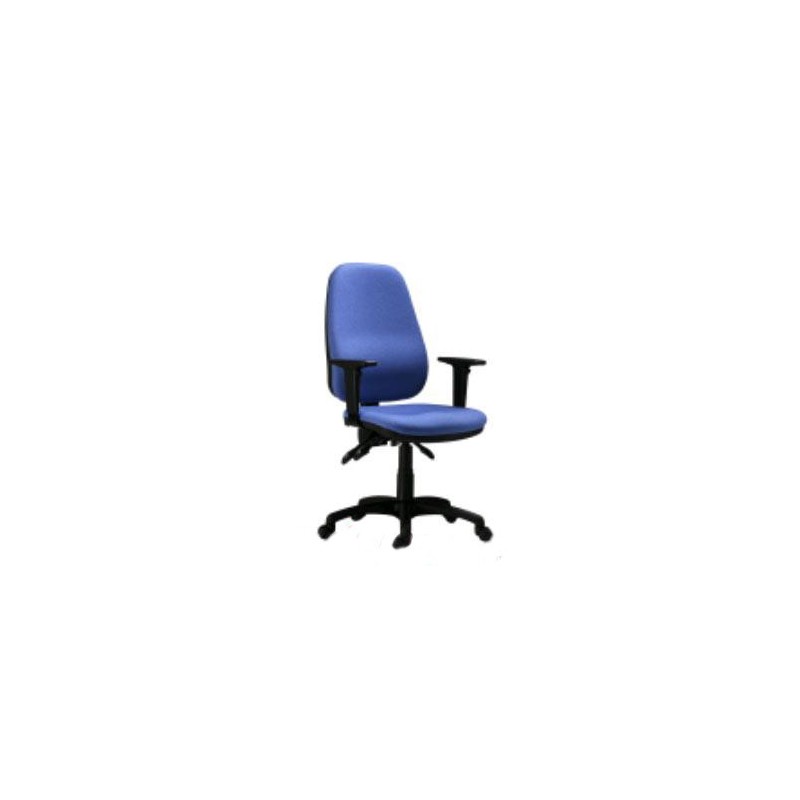 Fauteuil Opérateur TEXAS en tissu noir