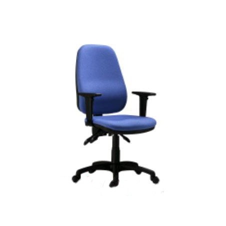 Fauteuil Opérateur TEXAS en tissu noir