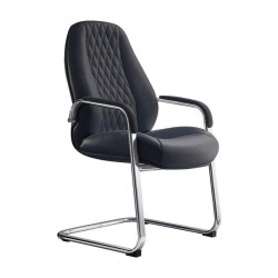  Fauteuil visiteur sur luge...