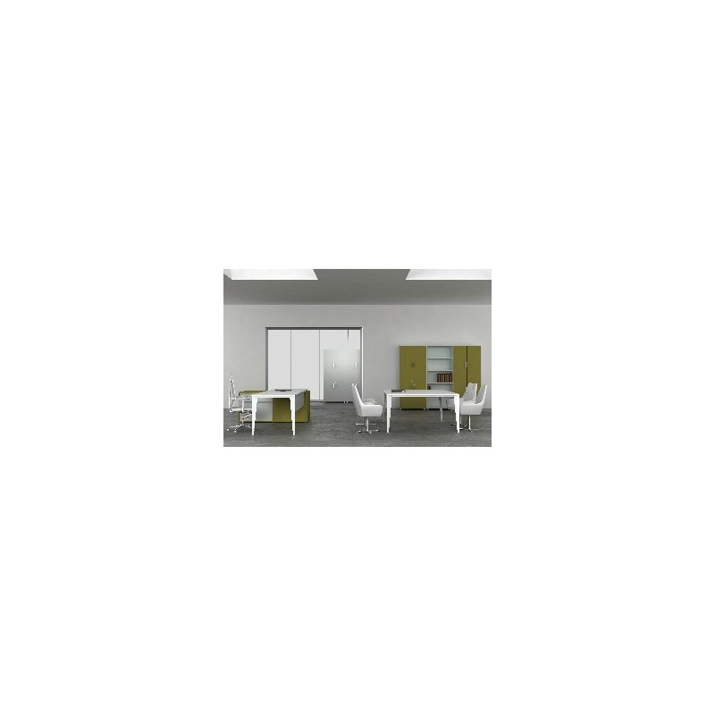 Table de reunion EXEN Carrée 140x140 cm