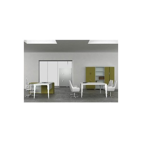Table de reunion EXEN Carrée 140x140 cm