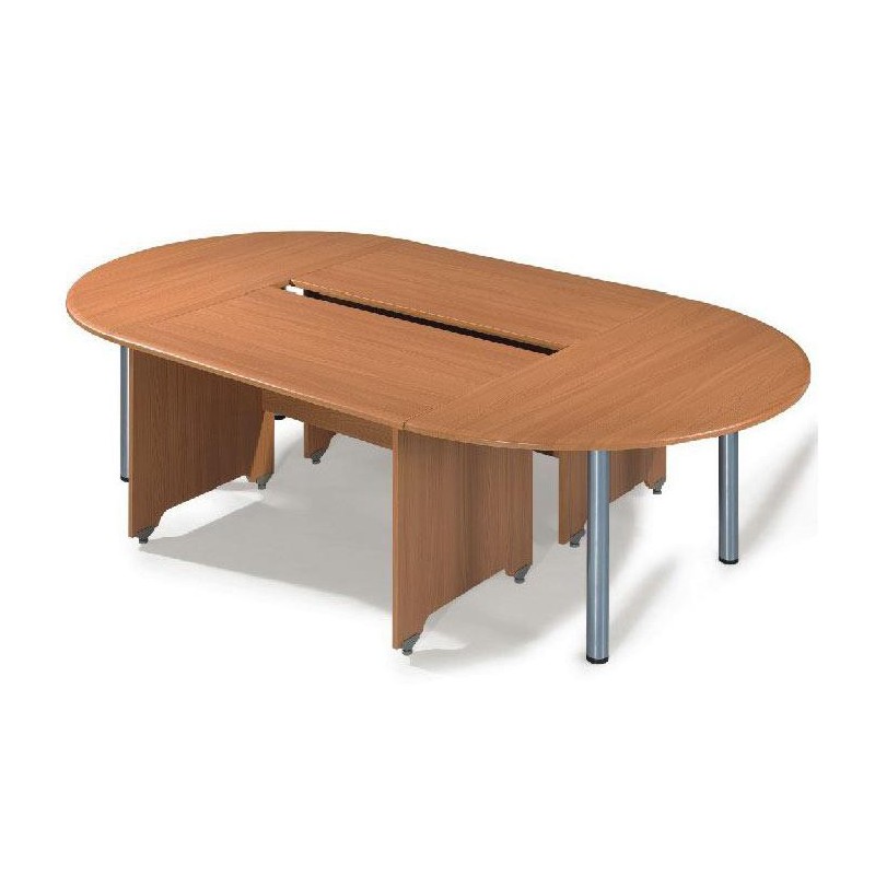 Table de réunion COMPO 270 x 150 x 75 cm wengé