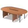 Table de réunion COMPO 270 x 150 x 75 cm wengé