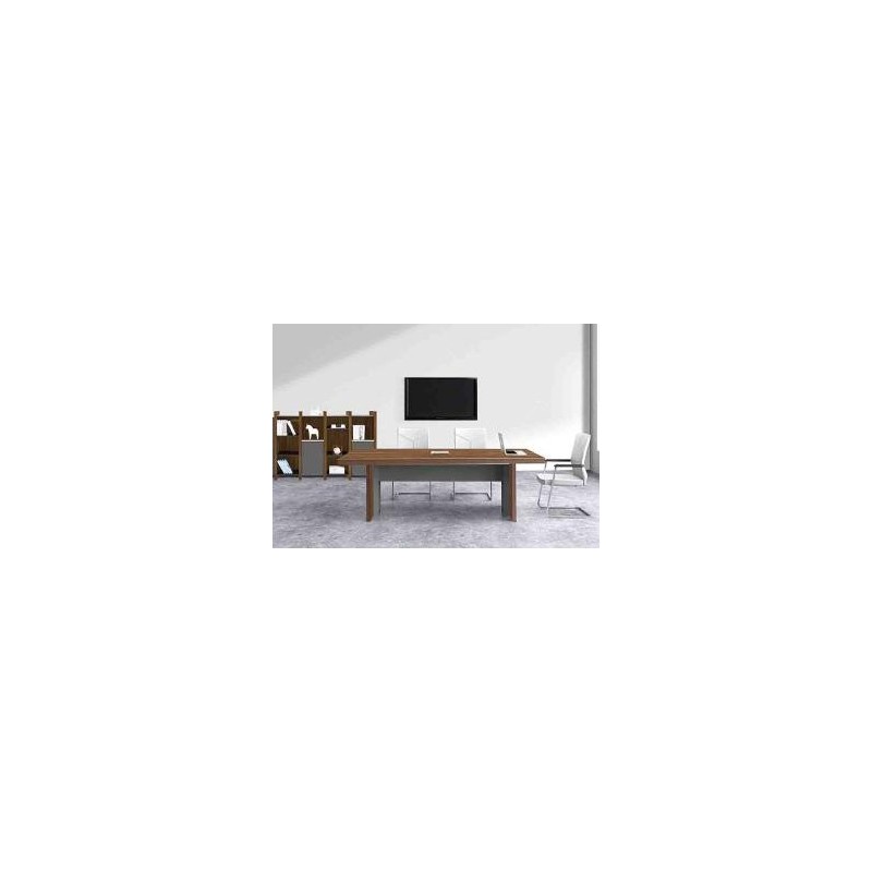 Table de réunion ARCHIMEDE 240x120 cm Couleur Wengué