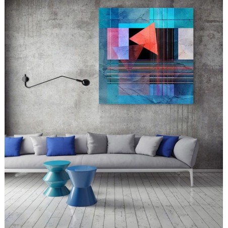  Tableau décoratif L 100 x H 100 cm - intérieur décoration art 
