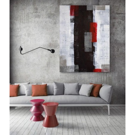 Tableau décoratif L60 x H100 cm - intérieur décoration art, chambre, mur 