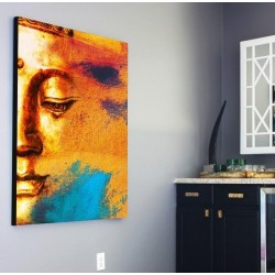  Tableau décoratif Buddha Painting L60 x H100 cm - art moderne, intérieur abstrait design 