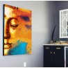  Tableau décoratif Buddha Painting L60 x H100 cm - art moderne, intérieur abstrait design 