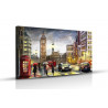  Tableau décoratif London city imprimé en HD 100x60 cm 