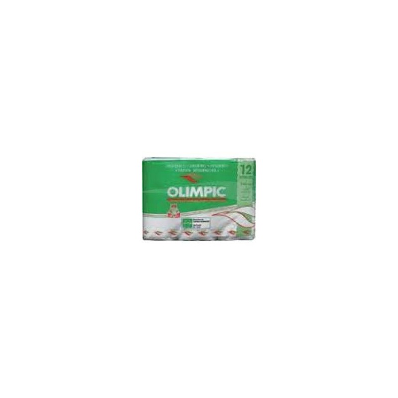  Papier hygiénique Vert Olimpic X 12 