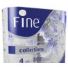  Lot de 4 Rouleaux de 200 papiers hygiéniques FINE 