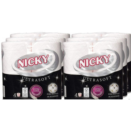  Nicky Papier Hygiénique Ultra Soft X 12 