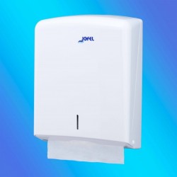  Distributeur De Serviettes Zig-Zag Jofel Azur en ABS blanc 