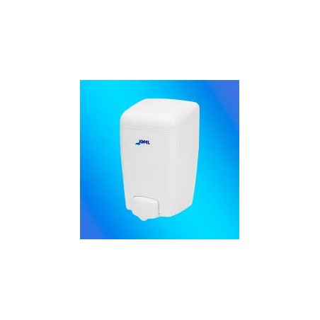  Distributeur de savon à poussoir Jofel classique en ABS Blanc 