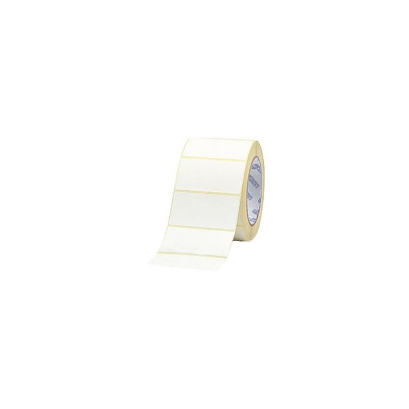  Etiquettes vélin Dim: 40x40 mm (Rouleau de 1000) 