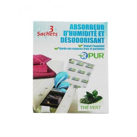  Absorbeur d'humidité et désodorisant pour tiroir R-PUR 
