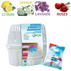  Absorbeur d’humidité désodorisant pour bureau R-PUR 