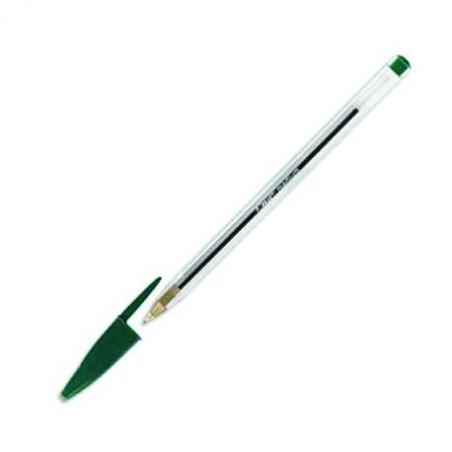 Boîte de 10 Stylos BIC Vert - Stylo Bille Écriture Fluide et Durable | Maroc