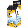 BOITE DE 50 STYLOS BILLE BIC CRISTAL NOIR