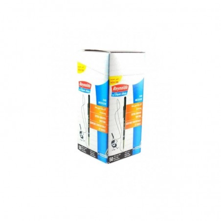 Boite de 50 Stylos Reynolds 048 Noir