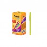 STYLO BILLE BIC FASHION VERT CITRON