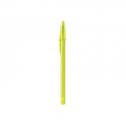 STYLO BILLE BIC FASHION VERT CITRON