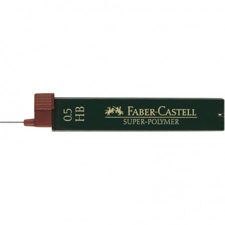 Etui de 12 mines Faber-Castell 0.5 mm